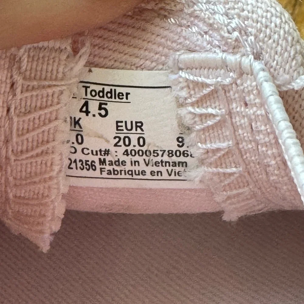 Vans Asher V Slip-On Pink Unicorn Sneaker Size 4.5 Toddler‎